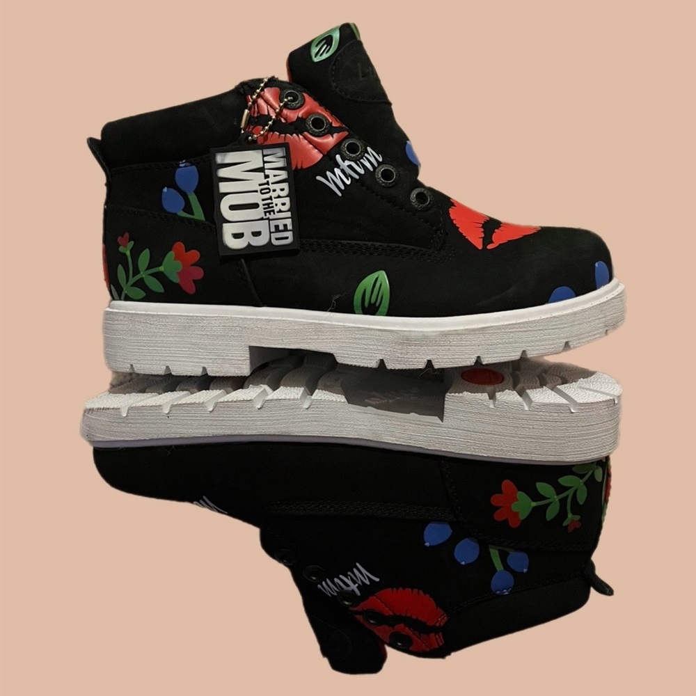 Married to the Mob x LUGZ Black Boots